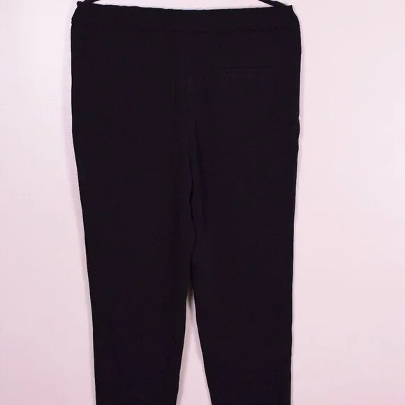 Women's ZARA Black Elastic High-Waist Trouser Business Casual Pant - Size S - Picture 7 of 7